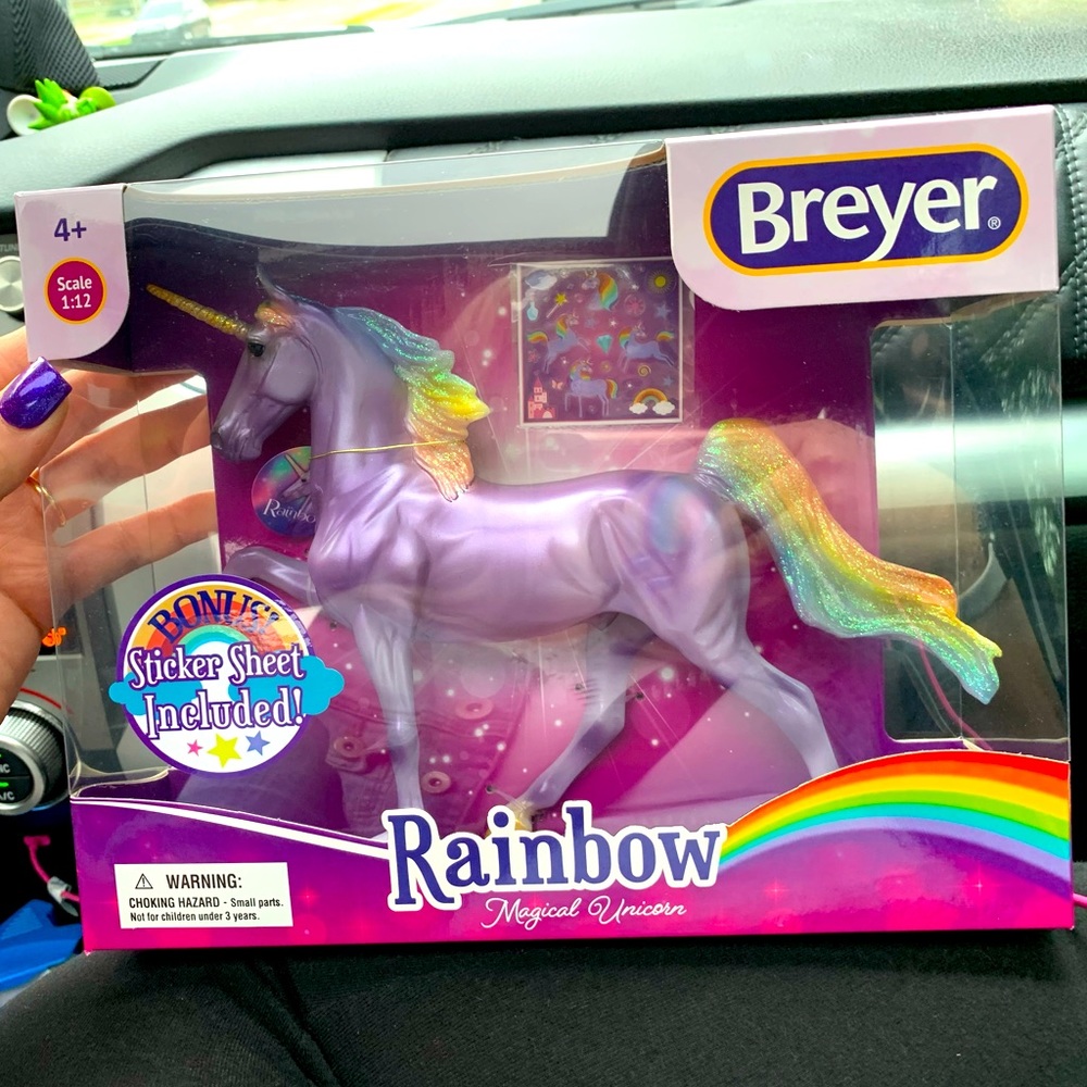 *Rare* Breyer Rainbow Unicorn 2021